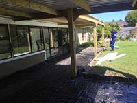 Timber Covered Patio Construction